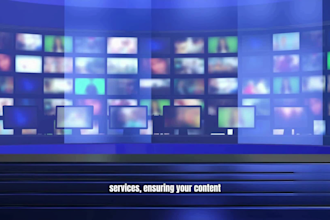 create authentic breaking news anchor for alerts, updates and announcements