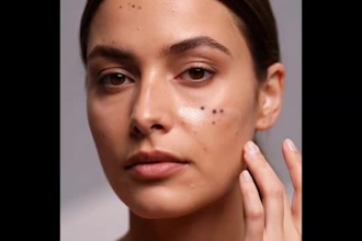 create skincare video ads for face cream, spot treatment, and body care product