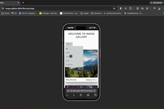 build a modern responsive landing page using react
