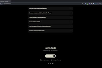 build an ai website with ai automation and voice ai agent