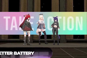 fully rigged custom vrchat furry avatar, gmod playermodel, sfm model, tf2