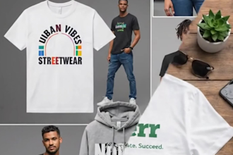 create realistic t shirts mockups for your clothing brand