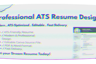 design an ats optimized resume