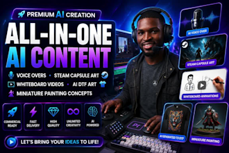 ai bible story voice over steam capsule art whiteboard animations miniature ai