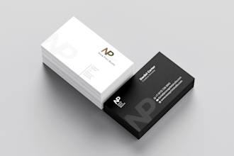 design professional business card and print ready design