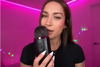record a professional asmr or whispering video for you