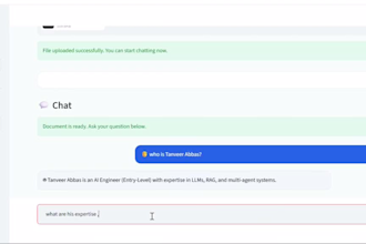 build a rag chatbot