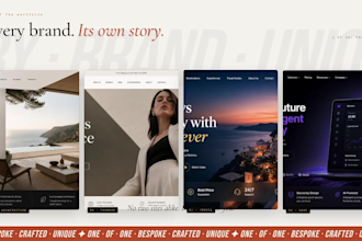 design and develop custom websites