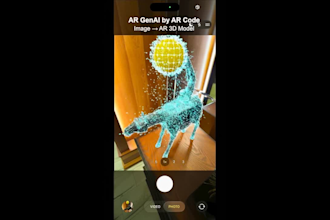 develop augmented reality prototype app