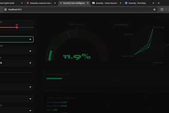 build an xgboost churn prediction model with  fast api