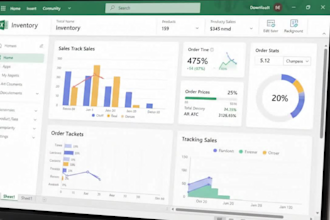 create and organize an excel inventory management spreadsheet