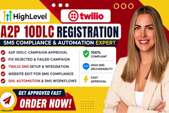 do gohighlevel a2p 10dlc registration, workflow automation and SMS compliance