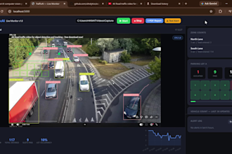 build a real time object detection and tracking system using yolov8