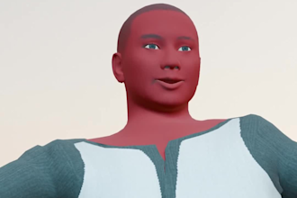 animating 3d demonstrate video for social media contents