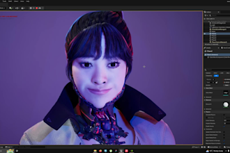 optimize avatar for real time,lipsync,rig3d for threejs,inworld tts,arkit52,facs