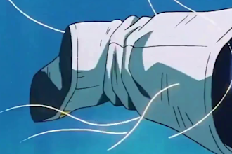 create cinematic anime fighting scene animation in japanese anime style