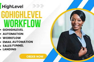 gohighlevel expert for automation, workflow, website funnels