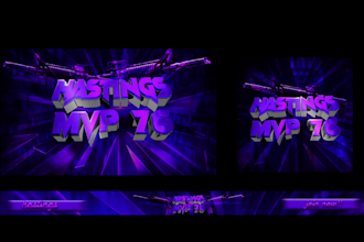 design premium fivem logo, banner, loading screen and discord banner