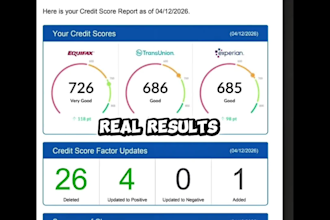 successfully analyze your credit report and create a credit improvement plan