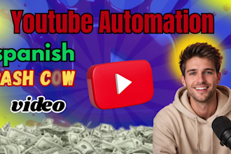 do youtube automation channel documentary edit cash cow videos spanish cash cow