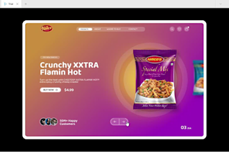 create high converting creative UI UX landing page design