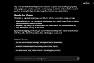 build an ai chatbot for your PDF or knowledge base