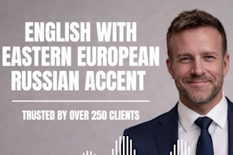 voiceover eastern european russian character accent in english