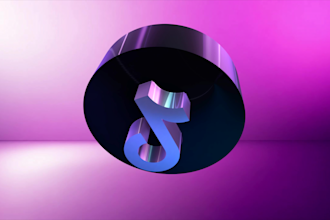 make an advanced cinematic 3d logo reveal for your brand