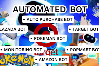 build a high speed lazada sg auto purchase bot with restock monitoring