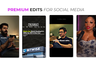 edit talking head videos for instagram, tiktok, yt