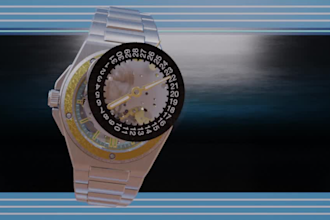 create 3d anamorphic billboard animation for l shape and 3 sided led display