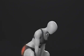 create 3d demic exercise video animation, 3d fitness animation and gym video ads