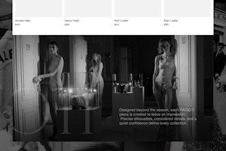 design a premium shopify website UI UX in figma