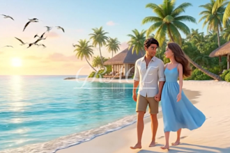 ai proposal animated video 3d cartoon proposal video ai romantic storytelling