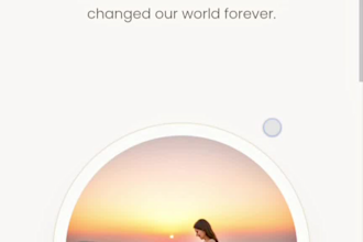 design a beautiful wedding invitation website with rsvp