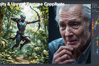 create 3d character animation for games and films