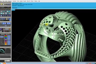 design professional 3d jewelry pendant cad for manufacturing