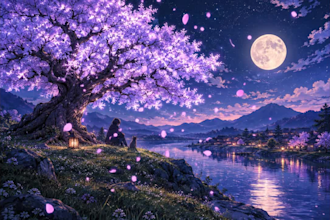 animated your fantasy landscape with peaceful, realistic movements