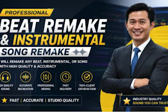 recreate remake beat instrumental remake song accurately