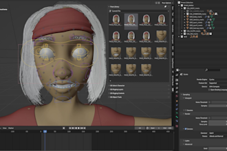 rig your 3d character in blender ik fk and facial
