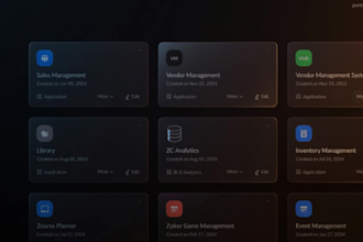 automate your business with zoho CRM, creator, books and custom workflows