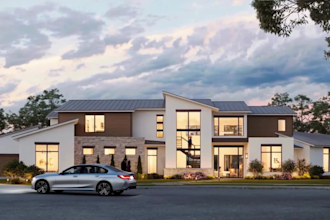 create photorealistic 3d exterior rendering for you house or villa