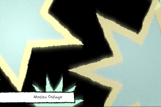 create simple 2d motion graphics and text animations