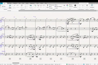 transcribe any music into professional sheet music