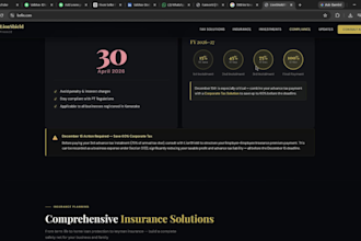 build a modern and responsive website