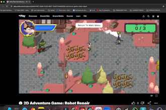 develop a 2d unity game create game mechanics professional