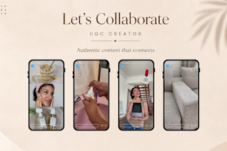 create converting ugc videos for tiktok instagram and ads