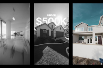 edit cinematic real estate reels and property tours