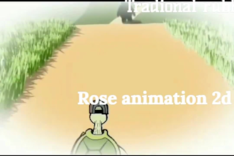 create 2d traditional rubber hose animation, 2d hand draw, retro cartoon,cuphead