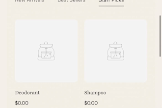 luxury shopify visual designer